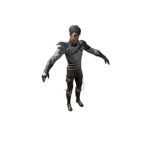 Base Mesh Warrior Boy